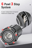 Nueva Bicicleta Hub Nanlio X150 BOOST QR 141x10MM Para Bicicleta De Montaña 6 Arranques 150T 28/32 Agujeros 141x5MM HG MS XD 8 9 10 11 12 Velocidades - details 7