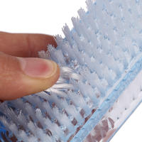 Cepillo De Limpieza Para Uñas Doble Cara Herramienta De Manicura Y Pedicura Ideal Para Uñas De Los Dedos Y Los Pies Material Plástico Y Nylon Tamaño 8*4cm - details 4