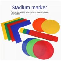 Etiquetas De Campo Deportivo Marcador De Pista Rojo Para Baloncesto Fútbol Badminton Entrenamiento Obstáculo Deportivo - details 0