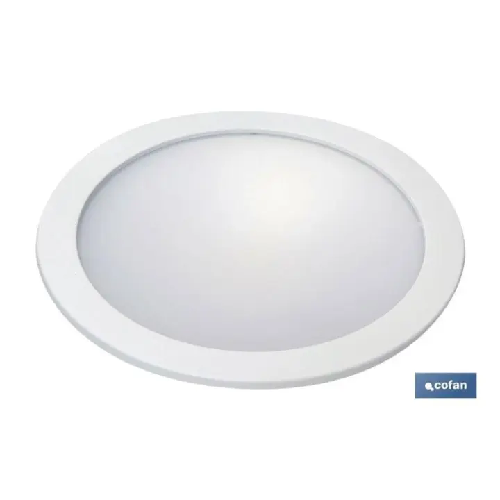Downlight empotrar blanco 9w ø150 mm - 1