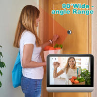 Cámara de video con mirilla WiFi inteligente Tuya 1080P, seguridad para el hogar, visión nocturna, 4.3' FHD, WiFi, mirilla, videoportero - details 14