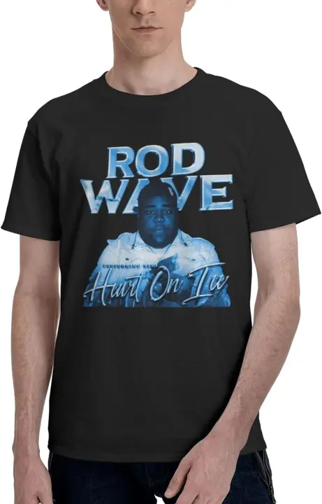 Camiseta de algodón con cuello redondo para hombre, camisa clásica divertida para adolescentes, Tops negros - 1