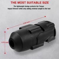 Bota Protectora Para Llave De Impacto Milwaukee 1/2 Pulgada Alta Torque 2767-20 2863-20 Accesorios Para Herramientas Eléctricas Preventiva De Desgaste - details 5