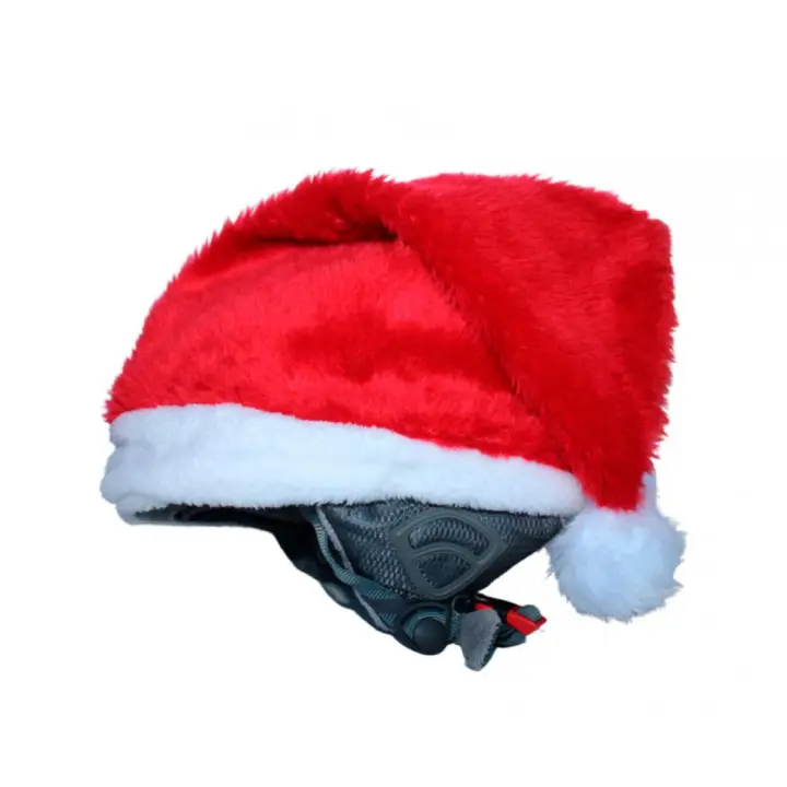 Creaciones Llopis Gorro de Papá Noel Navidad para Cascos de Bicicleta - 1