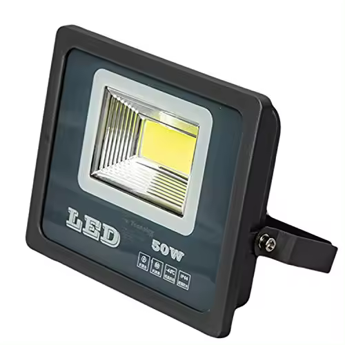 50W Floodlight Led Foco Proyector Led para Exterior Iluminación Decoración 6500k luz fria IP66 gris [Clase de eficiencia energética A++] - 1