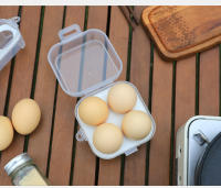 Caja De Almacenamiento Transparente Antichoque Para Huevos Portátil Para Camping Y Viajes Resistentes Al Rompimiento Caja De Protección Para El Hogar - details 10