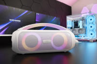 Mars Gaming MS-PULSE, Altavoz Bluetooth Portátil 50W RMS, Iluminación RGB, 2 Drivers Activos 93mm + 2 Drivers Pasivos Ultra-Bass, Función Manos Libres, USB/MicroSD/AUX/FM, Asa y Correa, Altavoz Gaming en Negro o Blanco - details 1