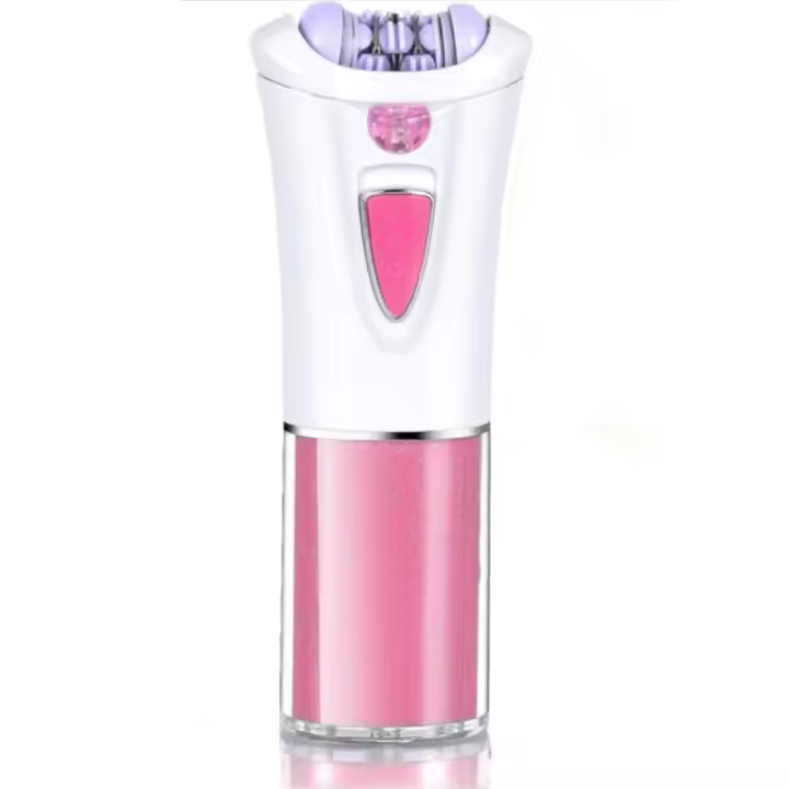 Depiladora facial, depiladora inalámbrica para vello facial con luz LED, mini depiladora eléctrica para mujeres, cara, bikini, piernas, brazos - 1