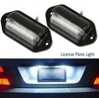 MOV 2 Luces LED para matrícula, impermeable, 6 SMD, Luces traseras LED, lámpara de matrícula para 12 V/24 V, chariot, furgoneta, remolque, Coche, vehículo, Caravana, Girasol CTD. Ro - details 2