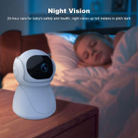 Cámara IP PTZ FHD WIFI Inalámbrica CCTV Seguridad Protector Vigilancia Inteligente Auto Tracking Monitor Bebé Compatible Con Google Alexa - details 14