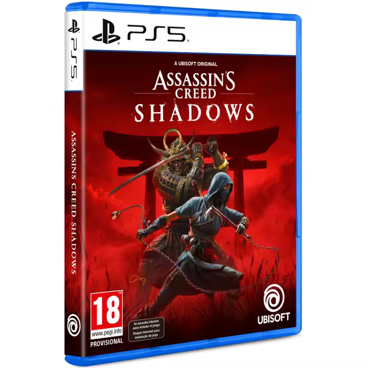 ASSASSINS CREED SHADOWS ELIGE VERSIÓN PS5 PLAYSTATION 5 XBOX SERIES X JUEGO FÍSICO VERSIÓN ESPAÑOLA GARANTÍA EUROPEA EU WARRANTY playstation - 1