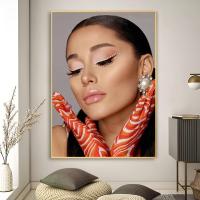 Póster De Música Arte Ariana Grande Estilo Retro Impresión En Papel Resistente Al Agua Decoración De Pared Para Sala De Estar Bar - details 13