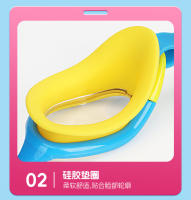 Nuevas Gafas de Natacion de silicona ajustables, antivaho, Gran angular y coloridas para niños, suministros de Natacion - details 19