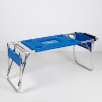 Carro de playa plegable Aktive convertible en mesa 2 en 1, medidas 50x78,5x105cm, Peso máx 30kg.Fácil de guardar y transportar. - details 1
