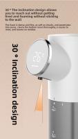 Dispensador De Jabón Líquido USB Con Sensor Táctil Y Pantalla De Temperatura Máquina De Espuma Para Equipo De Baño - details 4