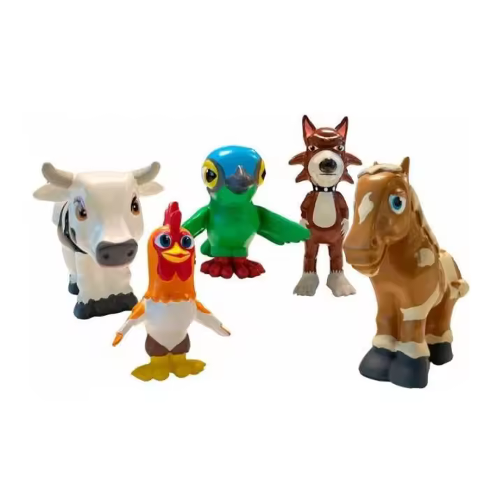 PACK 5 SUPER FIGURAS LA GRANJA DE ZENON DE BANDAI - 1