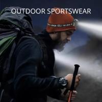 Linterna Frontal LED Recargable Mini Potente Con Sensor USB Impermeable Lámpara De Cabeza Para Trabajo Luz Torcha - details 0