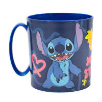 Taza vaso microondas 390ml Stitch Palms - Stitch - details 0