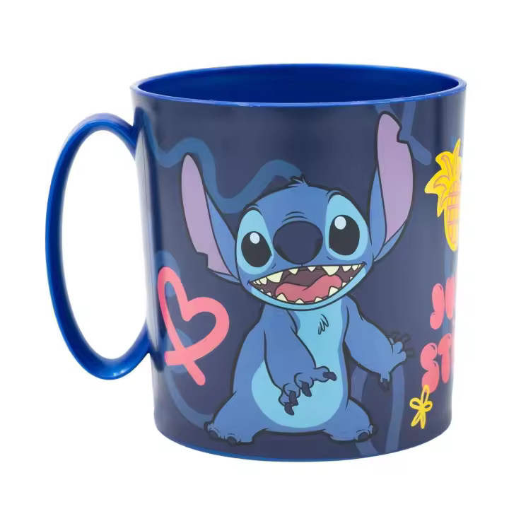 Taza vaso microondas 390ml Stitch Palms - Stitch - 1