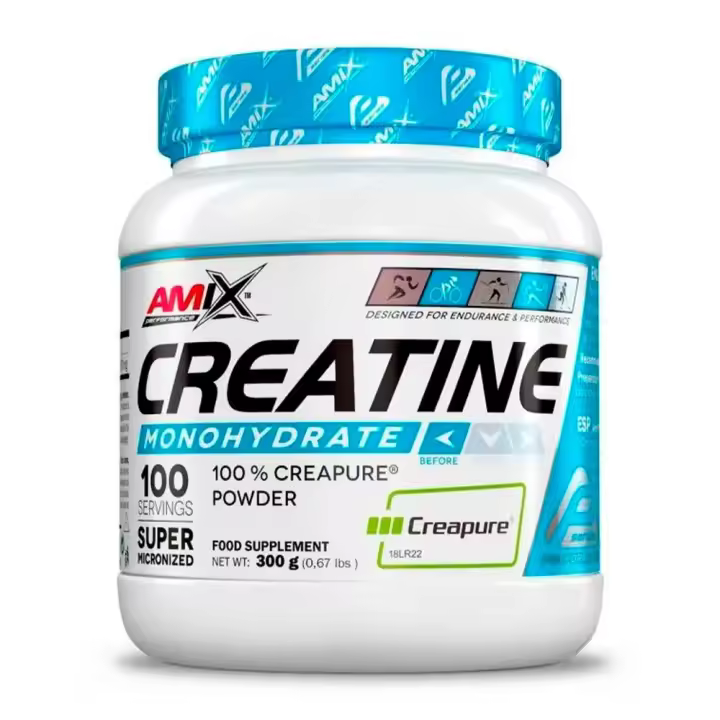 Amix - Creatina Creapure 300g - 100 % Creatina Monohidrato Pura - 1