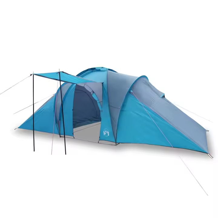 vidaXL Tienda de Campaña Familiar Iglú 6 Personas Impermeable Toldo Carpa Color Azul,  Verde,  Gris y naranja y mas - 1