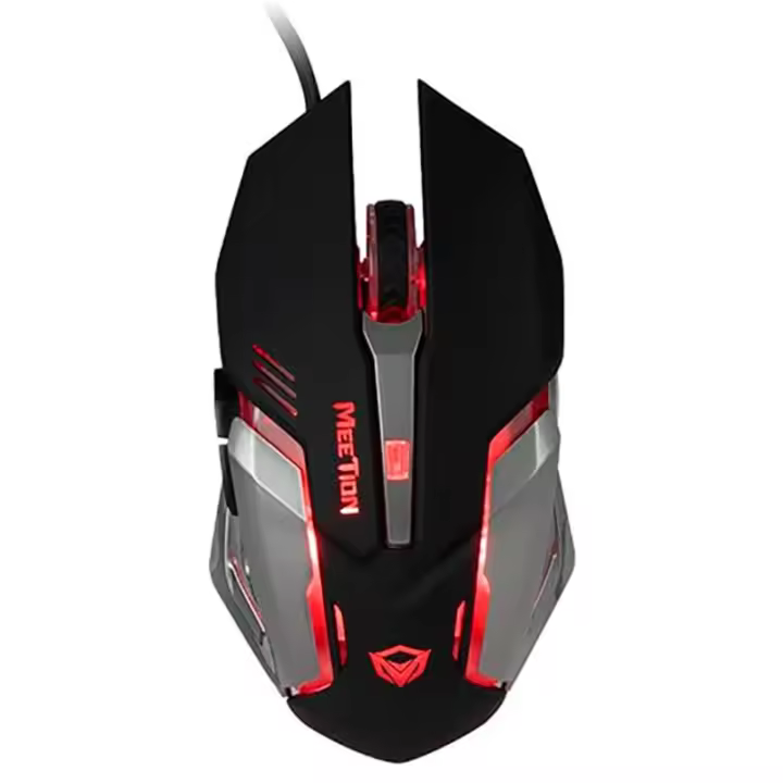Ratón Para Videojuegos Con Retroiluminación M915 Negro 5 + 1 (rueda De Desplazam - 1