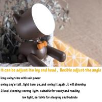Lámpara De Noche LED En Forma De Dibujo Animado Extraña Para Dormitorio Con Luz De Lectura Lámpara De Sueño Creativa Para Niños Regalos De Vacaciones - details 1
