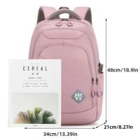 Mochila de nailon para mujer, resistente al agua bolso de hombro, gran capacidad - details 2
