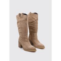 Sandra Fontán VINAROS Botas De Tacón Mujer Beige - details 0