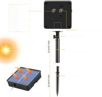 Luces De Cadena Solar Para Exteriores 1/2 Pack Impermeables Luces De Hadas Solar Con 8 Modos Para Navidad Patio - details 3
