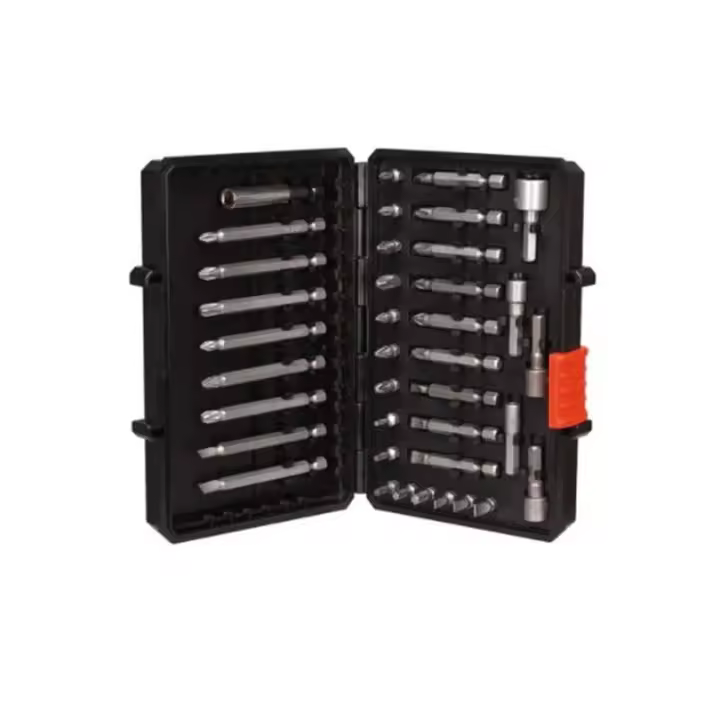 Black+Decker Juego de 38 Piezas para Atornillar Black & Decker A7202 - Alta Calidad - 1