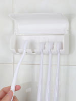Soporte De Dientes Para El Muro De Plástico Blanco Para El Hogar 6 Dientes Adecuado Para Baño RV Armario Almacenamiento - details 12