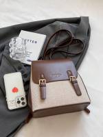 Mochila Color-block Estilosa Para Mujeres Adecuada Para El Día Escuela Y Trabajo Ideal Para Adolescentes Estudiantes De Universidad Femenina - details 6