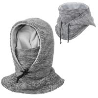 Balaclava De Invierno Para Hombres Capucha De Poliéster Térmica Resistente Al Viento Máscara Facial Y Cuello Calentador Para Ciclismo Y Esquí - details 9