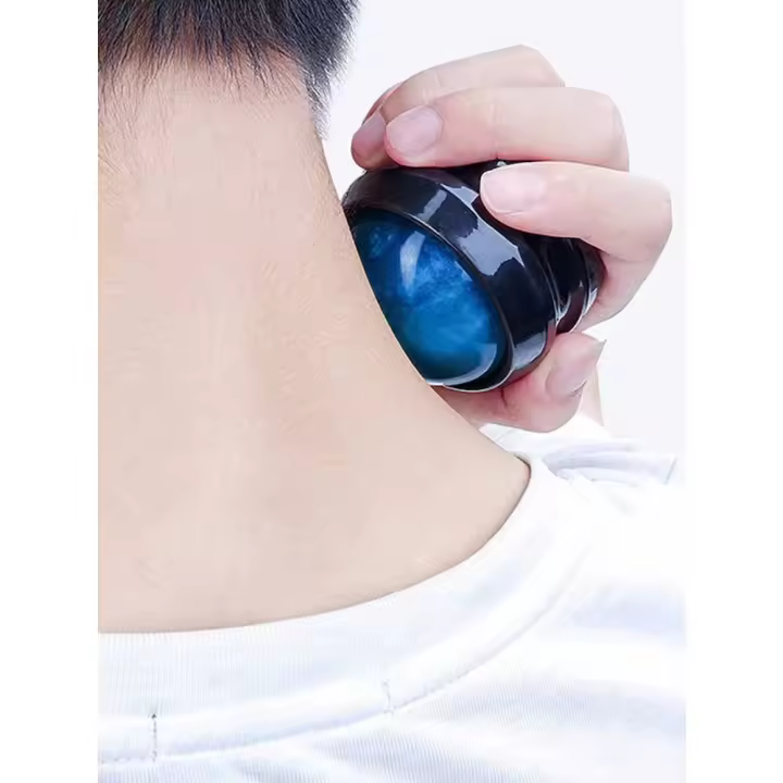 Bola De Masaje 1pc Herramienta Para Auto-masaje En Hombros Cuello Espalda Pie Y Muslos Punto Trigémino Nudos Musculares Material ABS TPR - 1