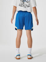 Shorts De Baloncesto De Malla Moda Con Toalla De Sudor Y Bolsillos Lateral Transpirables Para Entrenamiento Y Correr - details 10