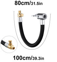 Adaptador De Tubo De Inflado Para Ruedas De Coche 10/20/60/100cm Bomba De Aire Extensible Con Cerrajería De Bloqueo Para Conexión Rápida - details 4