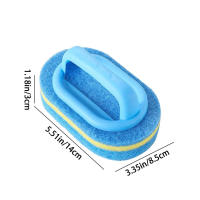 Cepillo De Limpieza Para Cocina Con Mango 1PC - Limpieza De Ollas Cepillo De Escobilla De Alta Densidad Con Padded Para Limpieza De Azulejos Y Paredes Cerámicas - details 6
