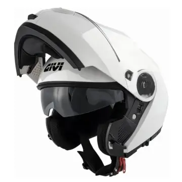 Casco Modular Givi X20 EXPEDITION EVO Solid Blanco HX20BB910 - 1