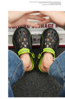 Sandalias De Coco Para Hombres Verano Zapatillas Deportivas Al Aire Libre Antideslizantes Con Agujero En La Plantilla Material EVA Tallas Reales Cierre De Correa - details 22