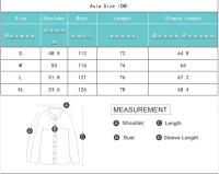 Camisa Casual Para Hombre FGKKS 2024 De Tendencia Estampada De Alta Calidad High Street Wear De Verano Con Cuello En V Y Mangas Largas - details 0