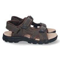 PuntoSalao Sandalias planas para hombre cómoda abiertas color marrón TZCN2201 - details 0