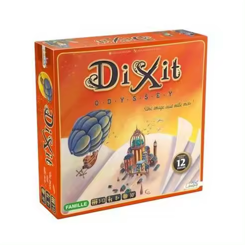 Asmodee Juego de Mesa Dixit Odyssey - Variantes de Reglas - Hasta 12 Jugadores - 1