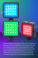 AMBITFUL Luz De Video RGB Mini LED Panel De Luz LED Recargable 1800mAh Para Fotografía Y Video En YouTube TikTok - details 1