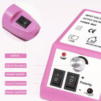 Máquina De Uñas Eléctrica LINMANDA 20000RPM Con Conjunto De Brocas Para Manicura Herramientas De Eliminación De Esmalte De Gel - details 1