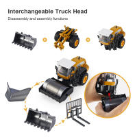 Juego De Bulldozer Inertia Para Niños Modelo De Coche De Aleación Juguetes Educativos Para Desarrollar Habilidades Mano-Ojo Regalos Para Niños - details 6