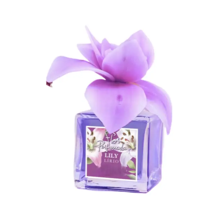 PLUSHOME Ambientador Perfumes. Difusor De Flor Perfumadas.Difusor De Flor Con Aroma Amb. Flor 90ml - 1