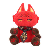 Juguetes De Peluche Genshin Impact Meow Lindo Decoración De Habitación Para Niños Regalos De Cumpleaños Animales De Peluche Relleno De Algodón PP - details 5