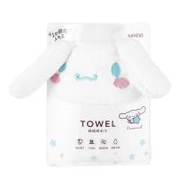 Toalla De Rostro Kuromi Melody Kt Tres Dimensiones De Veludo De Coral Suave Y Absorbente Para Niños Y Niñas Anime Kawaii Cartoon - details 0