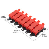 Bloque De Fusibles MIDI 3/4/5/6 Maneras 200A Tipo De Tornillo Para Distribución De Energía Marítima SUV RV Carro Barco Autobús - details 9